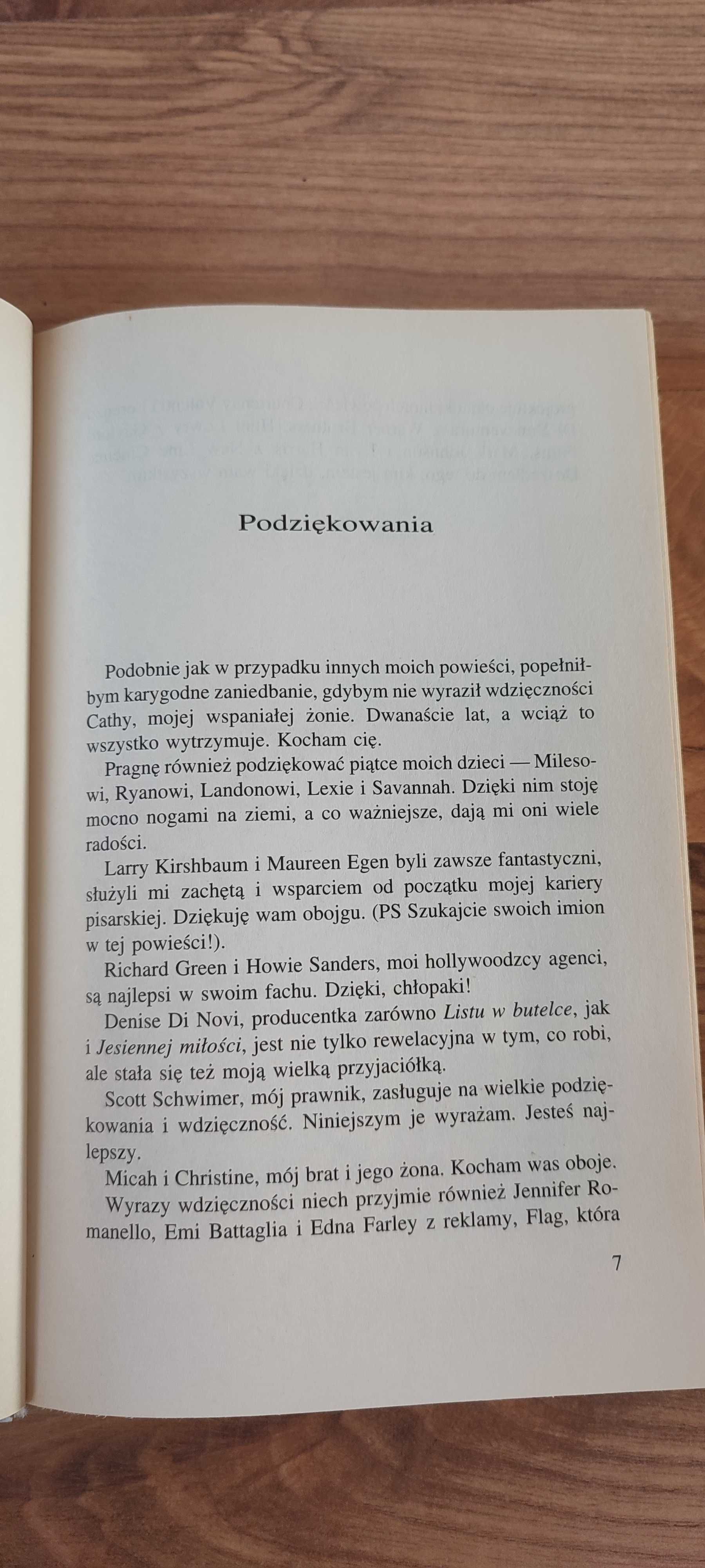 Nicholas Sparks Na zakręcie