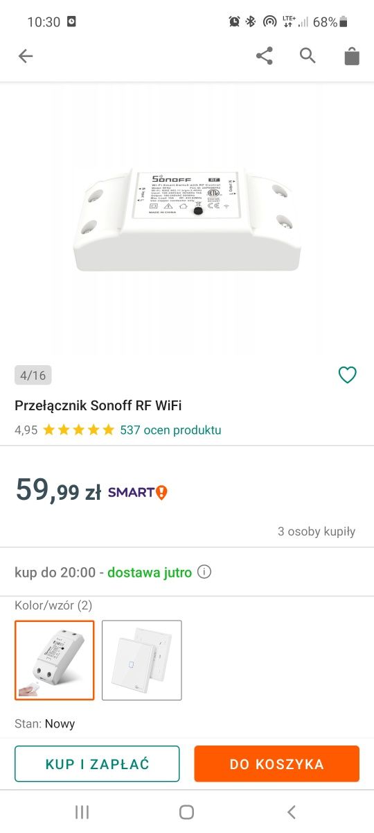 Wi Fi Smart Switch