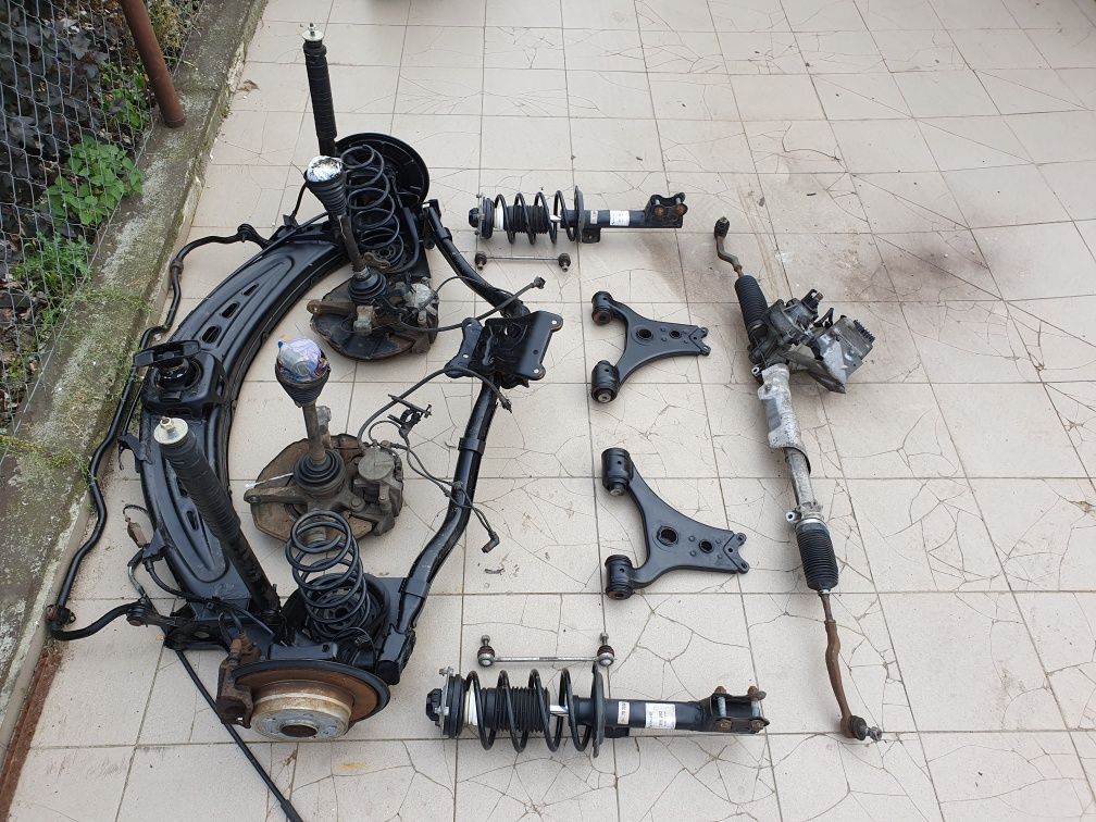 Zawieszenie mercedes w169 w245 belka trawersa sanki wózek listwa wsp