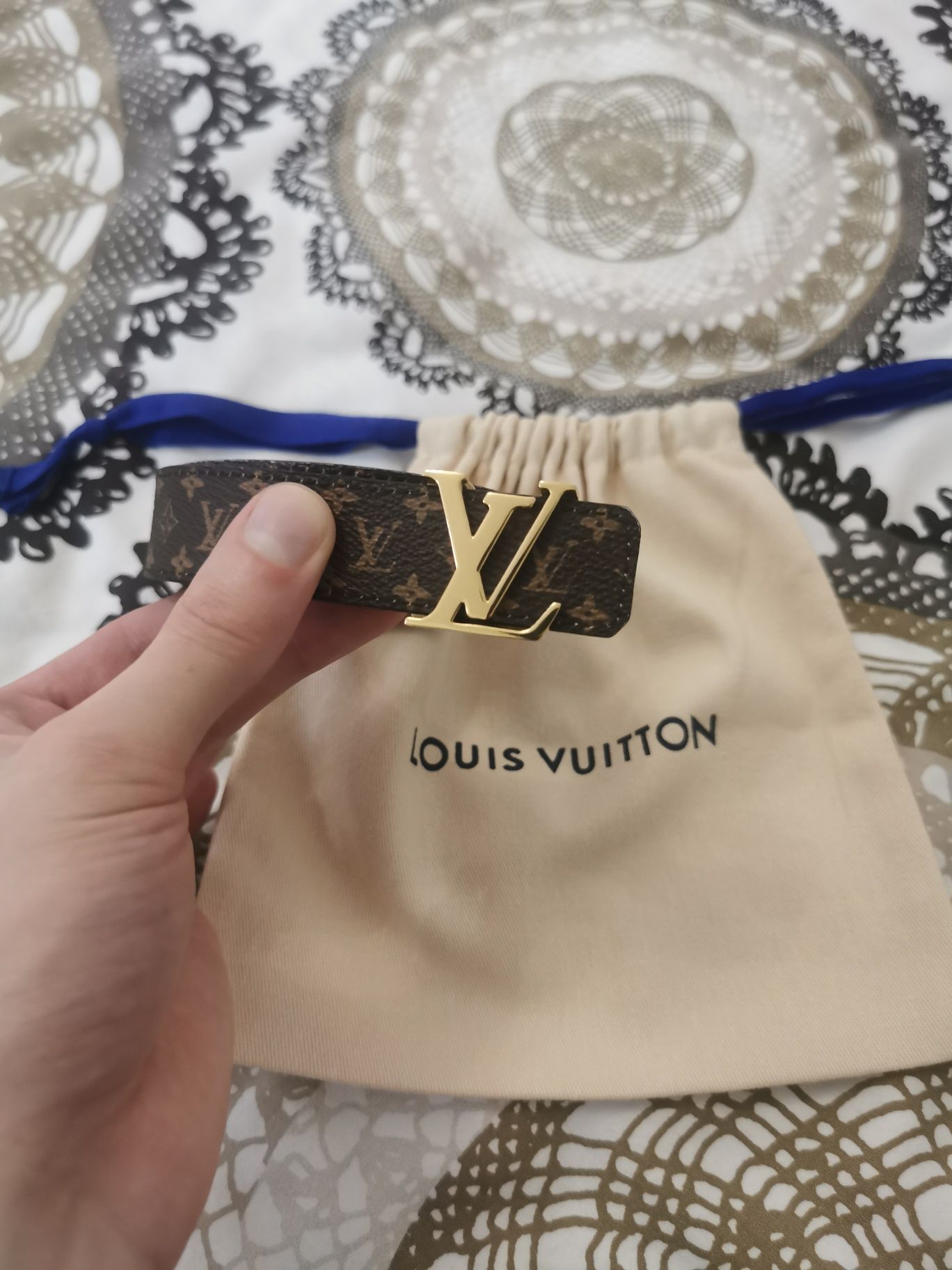 Pasek LV 2.0 a Louis Vuitton belt monogram
