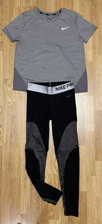 Nike pro женские лосины