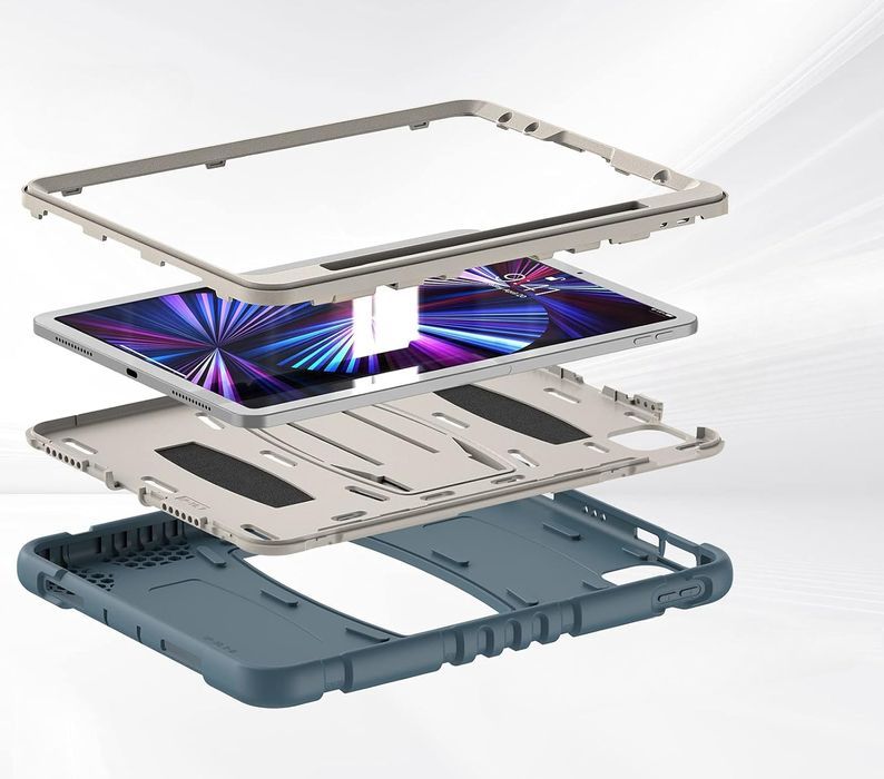 Etui do Samsung Galaxy Tab A7 10.4" Pancerne z Podstawką Niebieskie