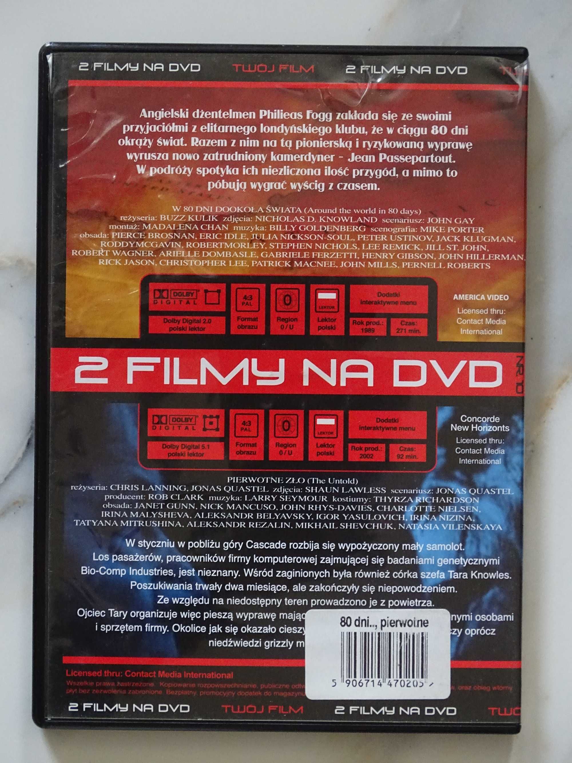 DVD: 80 dni dookoła świata. Pierwotne zło.