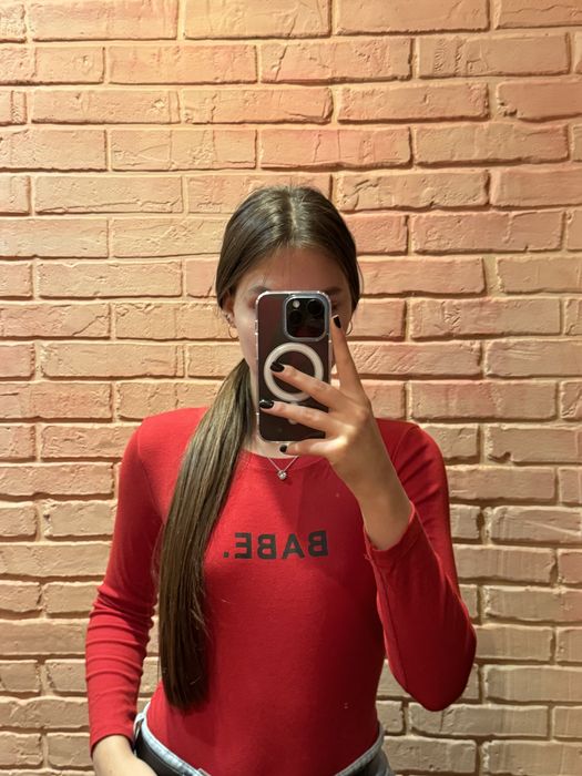 Червоний боді babe