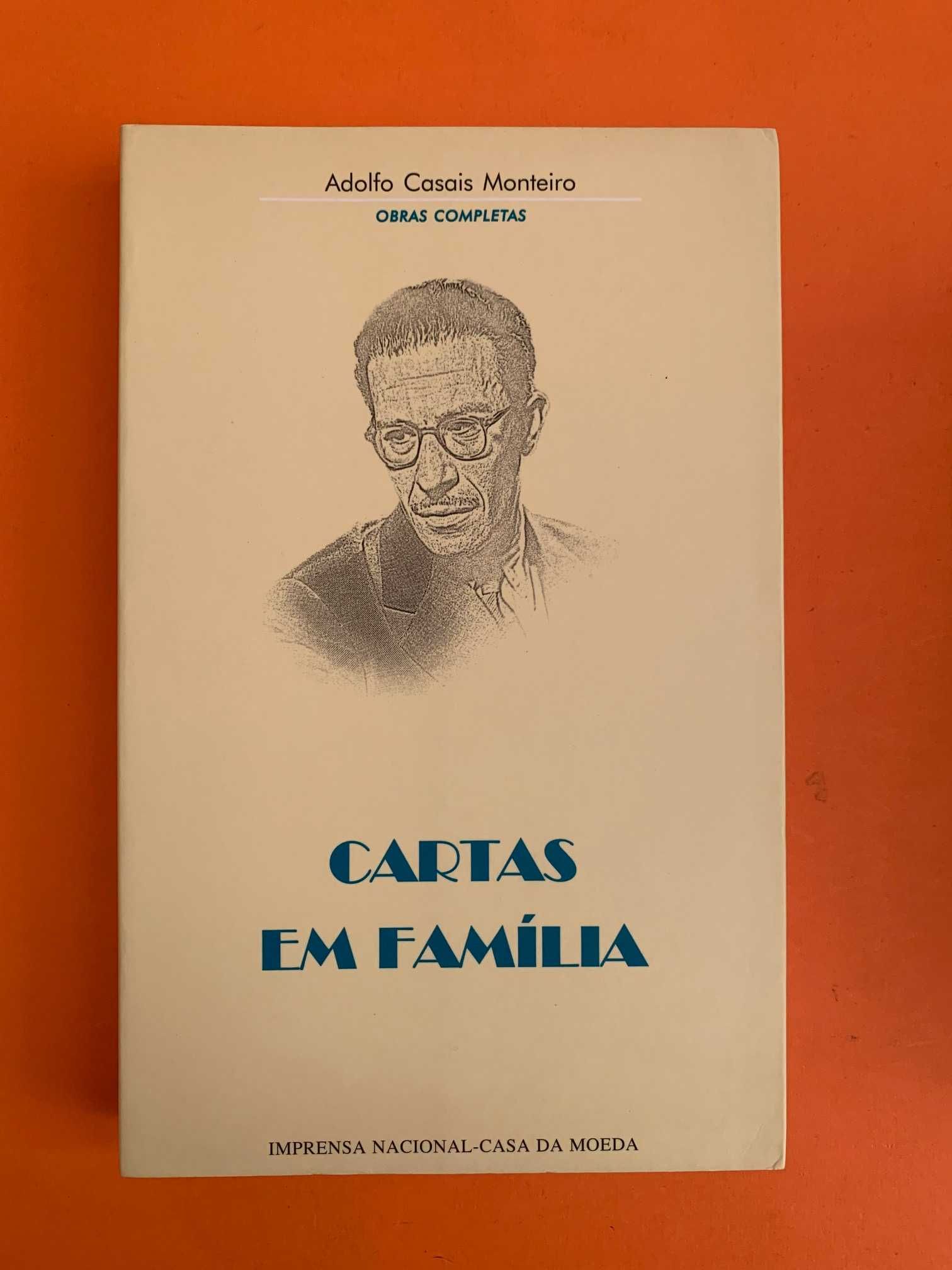 Cartas em Família - Adolfo Casais Monteiro