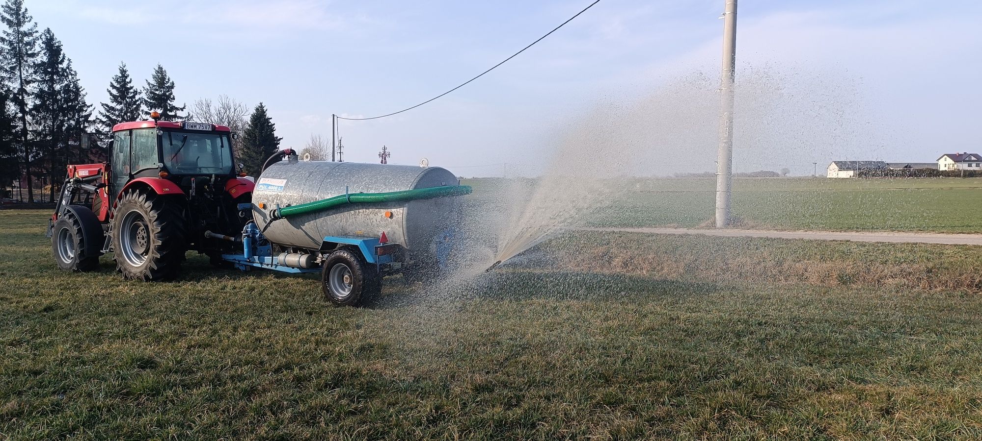 Wóz asenizacyjny beczkowóz Pomot 5000 Meprozet 4000 . 4300 zamiana