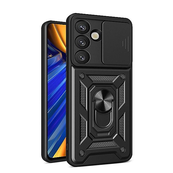 Pancerne etui Hybrid Armor Camshield z podstawką i osłoną aparatu na X