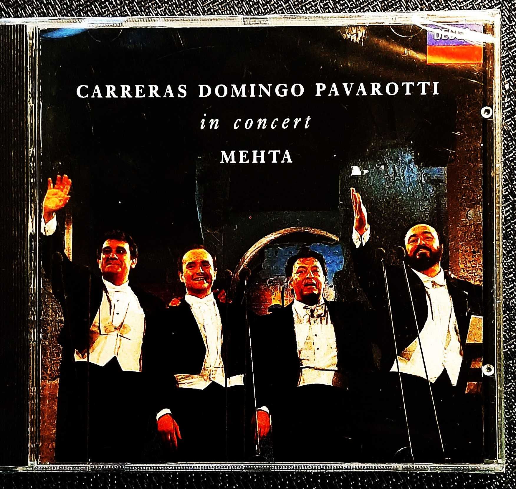 Wspaniały Koncert CARRERAS- DOMINGO- PAVAROTTI In Concert CD