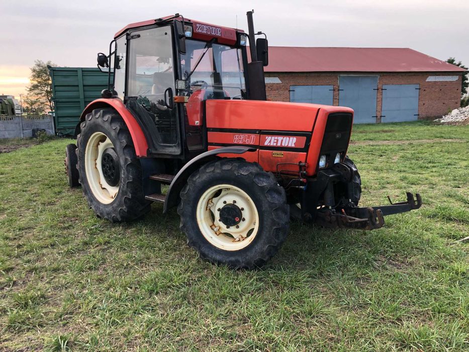 Zetor 8540 TUZ i WOM z Niemiec
