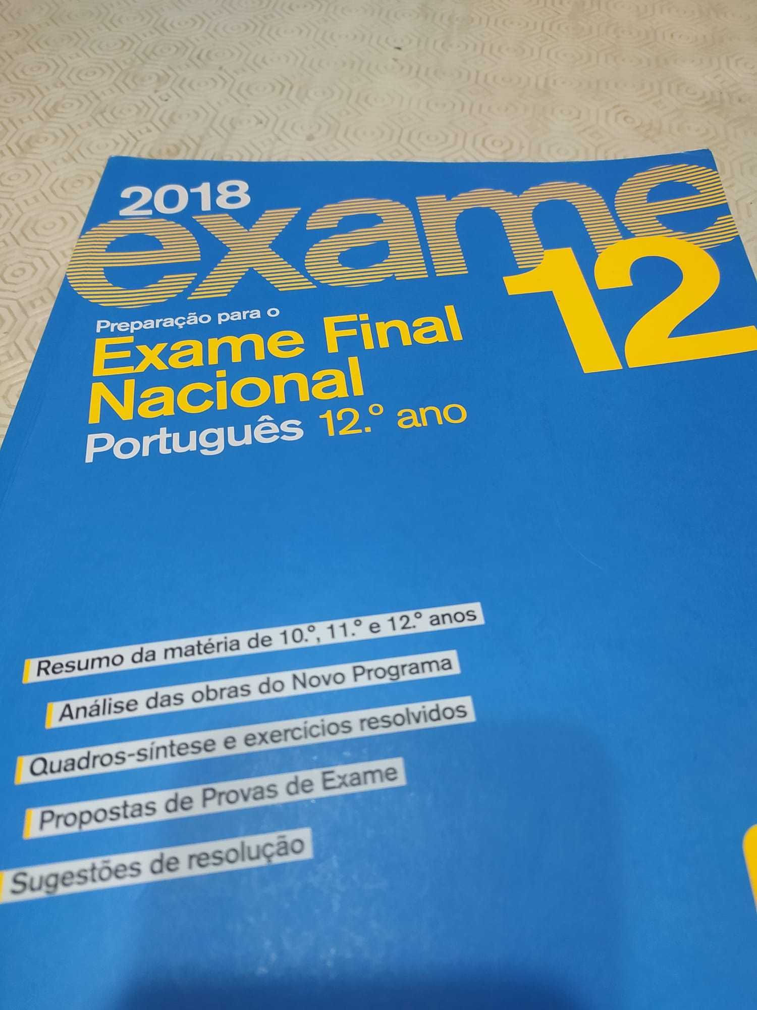 Livros de preparação de exame - 12º ano