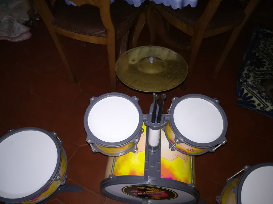 Bateria reig brinquedo para criança