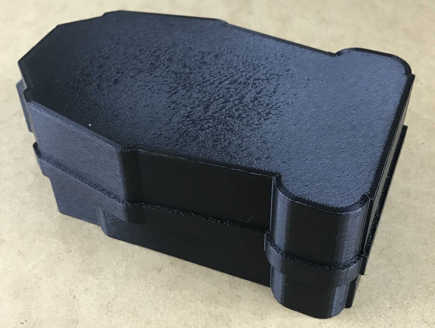 Czarny pokrowiec, obudowa, pudełko, case do drona DJI Mini 3 (zwykły)