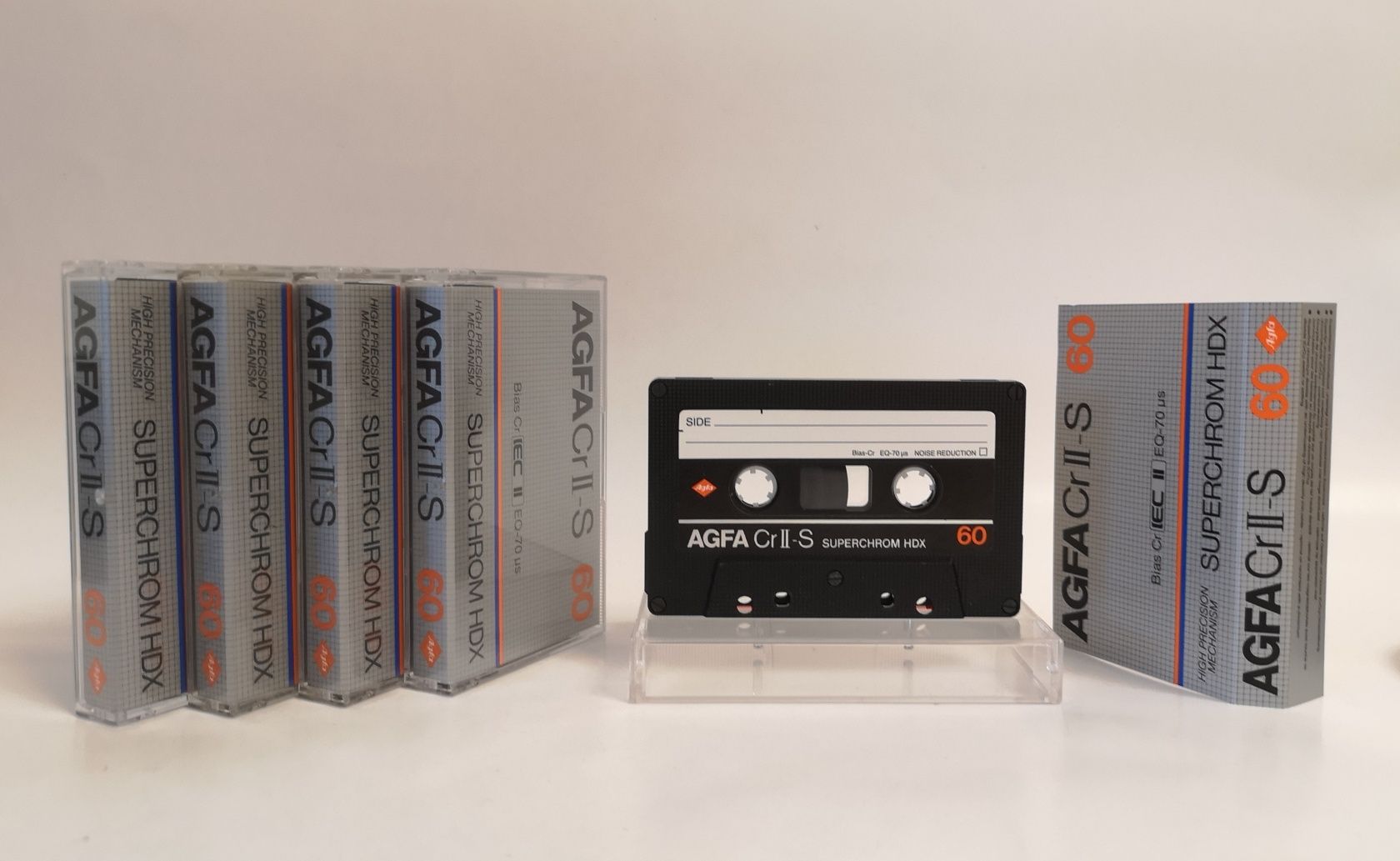Аудиокассеты AGFA Cr II - S