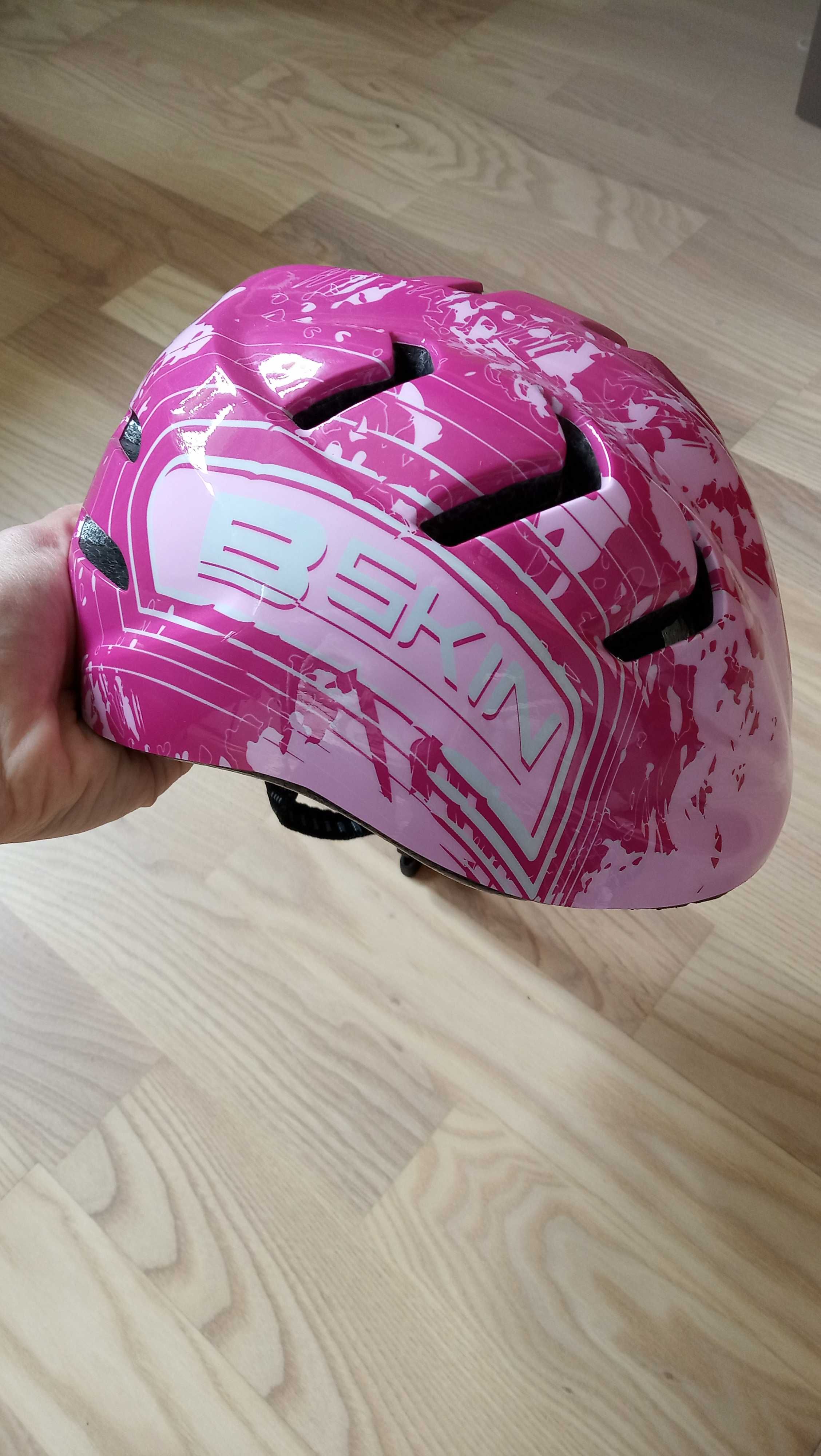 Kask B-Skin rozmiar S różowy