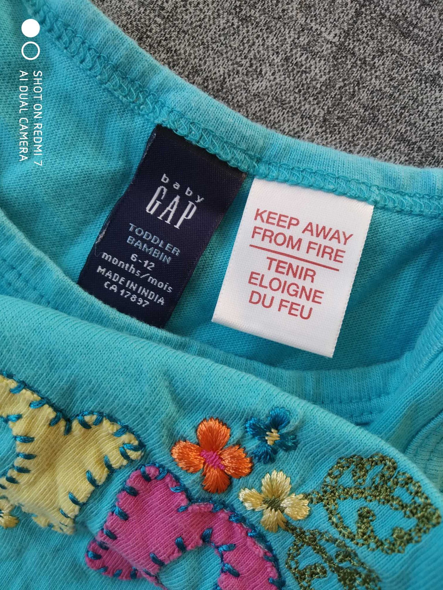 Zestaw niemowlęcy dla dziewczynki rozm 80cm[9-12mies]Baby Gap