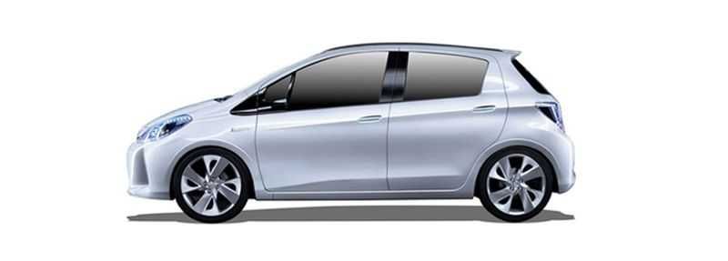 Bagażnik Dachowy Toyota Yaris IV HB 2021 do 2025 bazowy relingi belki