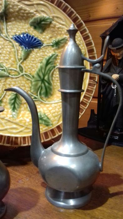 Conjunto decorativo Estanho