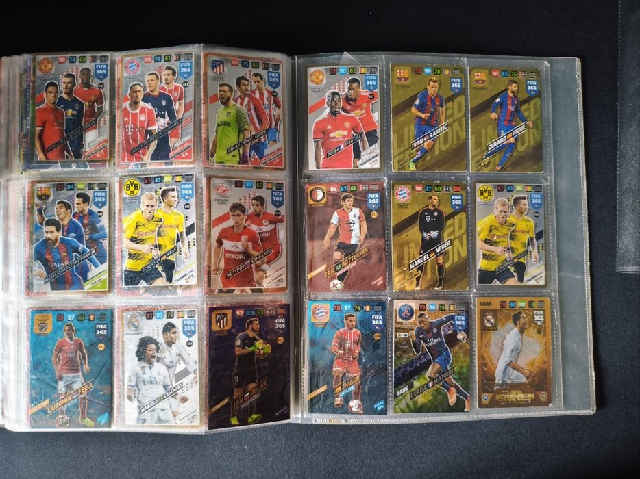 Panini Adrenalyn 2018 - 370 kart + album