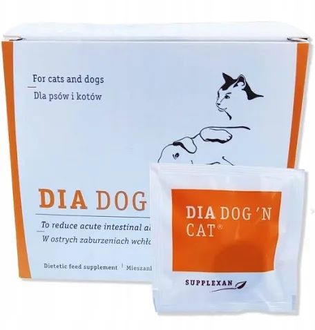 Dia dog & cat tabletki na biegunkę dla psa i kota