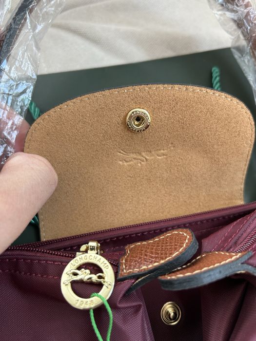 Torebka Longchamp Burgund L