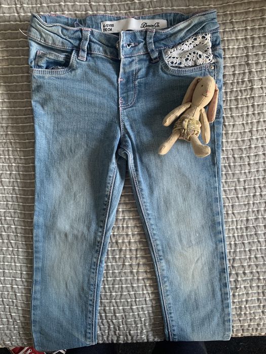 Calca de ganga menina skinny