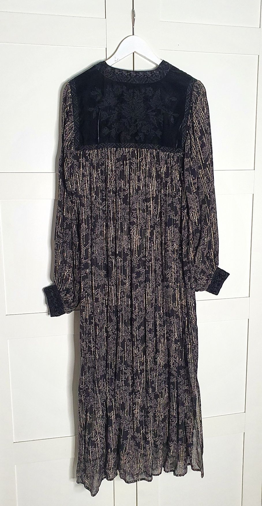 Zara długie kimono oversize wiskoza