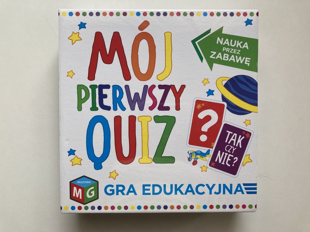 Mój pierwszy Quiz * gra edukacyjna