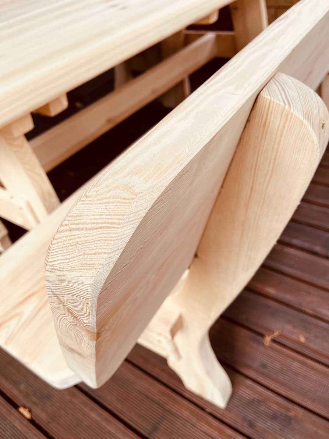 Drewniany Komplet Mebli Ogrodowych Na Lata Najlepsza Jakość