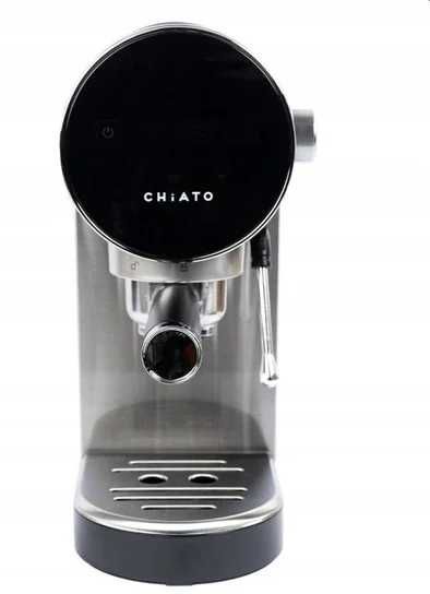 Ekspres kolbowy CHiATO Luna Style – srebrny