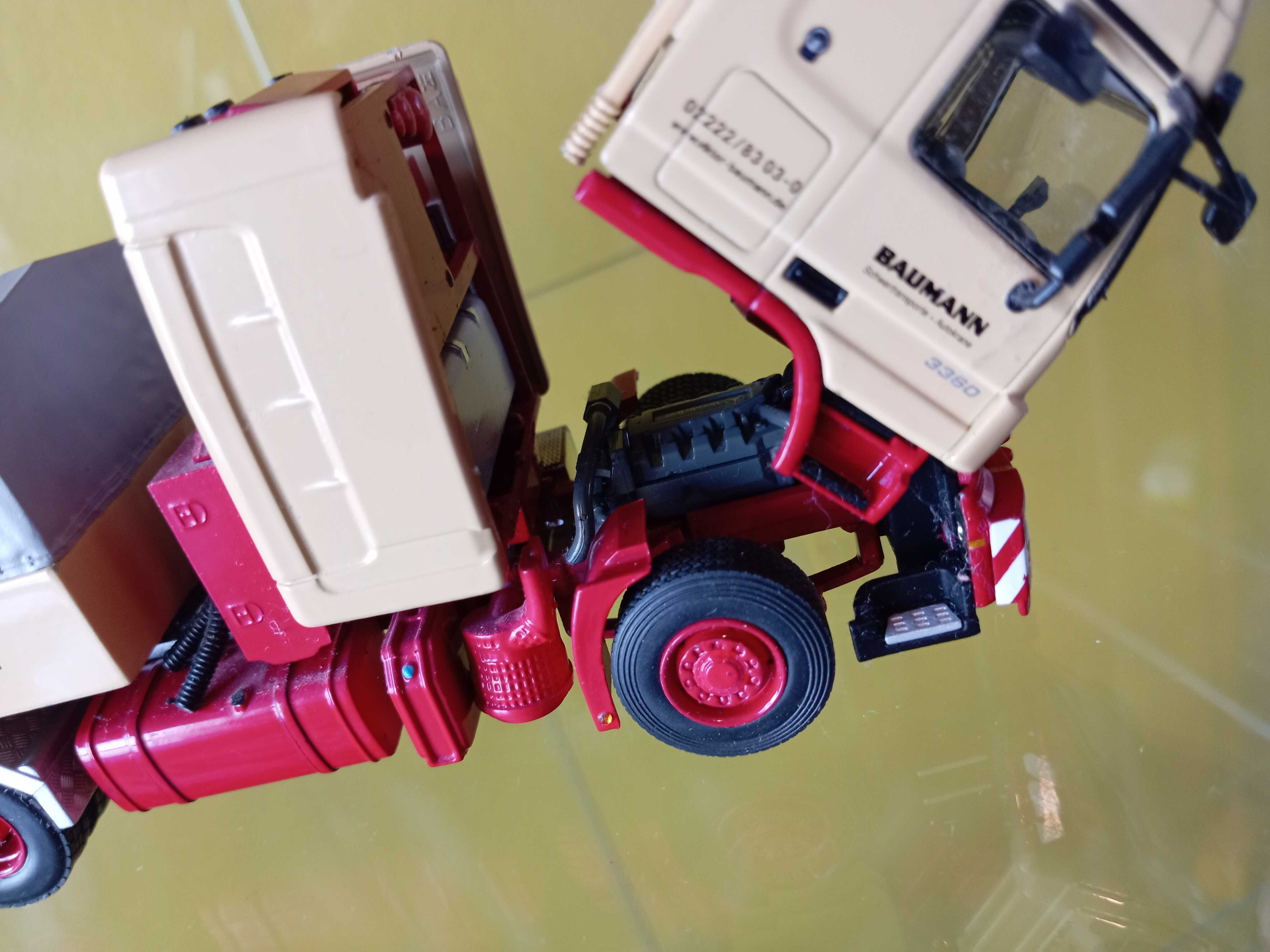 Model WSI 1:50 Baumann MB Actros TITAN 3360 V8 AS 6x6 MP2 L