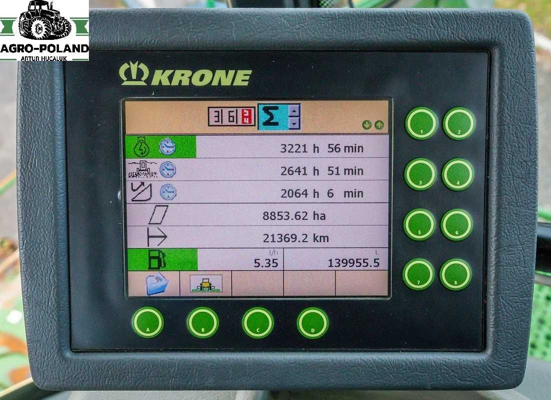 Комбайн KRONE BIG X 600 - 4X4 - 2014 + KRONE EASY COLLECT 6000