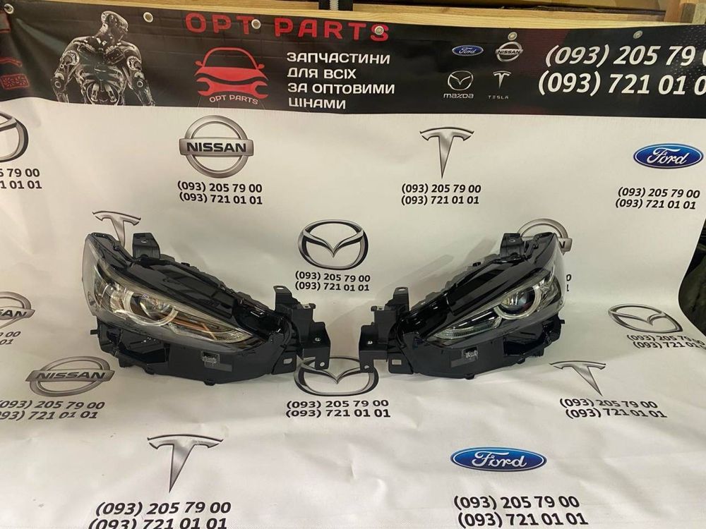 Решітка мазда 6 2019 2020 2021 mazda 6 GL планка під покрас фари мазда