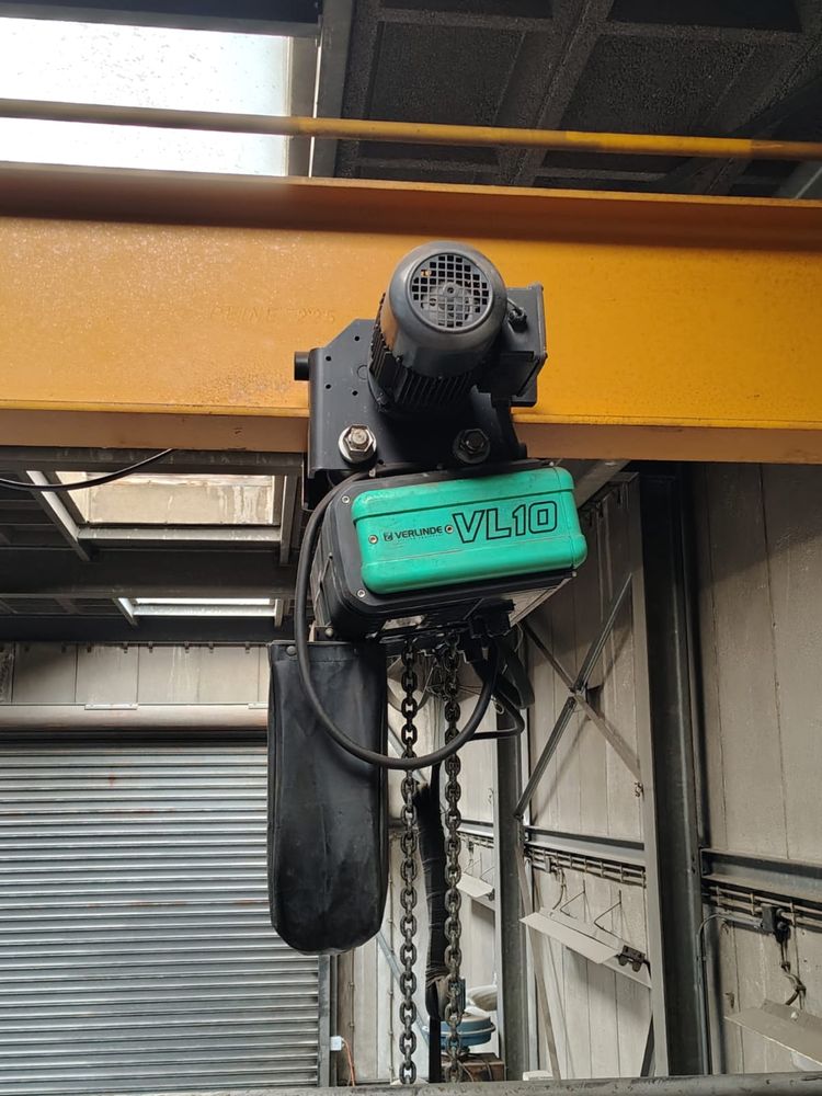 Brama wyciagarka elektryczna 2t z wozkiem elektrycznym Eurochain vl 10