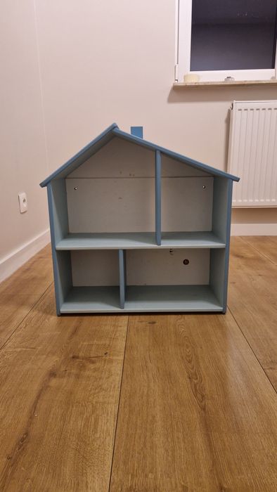 Domek ikea. Kolor niebieski
