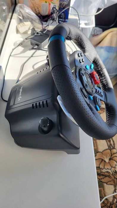 Ігрове Кермо Logitech G29 Racing for PS4/PS5 та PC (чорний) + гарантія