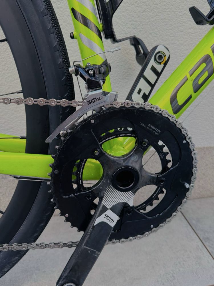 GRAVEL Cannondale CAADX SRAM RIVAL 54cm super osprzęt