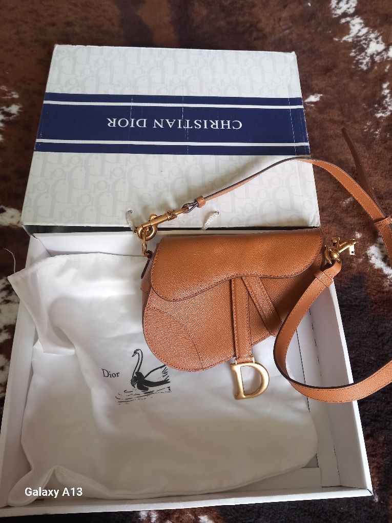 Christian Dior saddle torebka pudelko worek