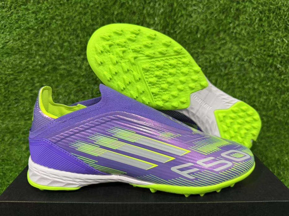 Сороконожки Адидас F50 Lamine Yamal без шнурків, копочки Adidas 35-44