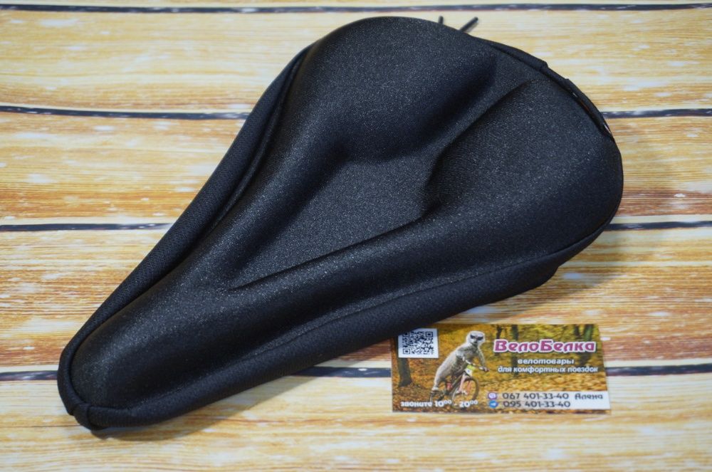 М'яка накладка чохол на велосипедне сідло, чехол на седло