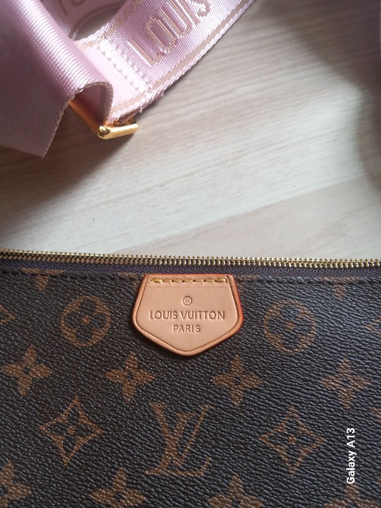 Louis vuitton multi pochette monogram canvas torebka