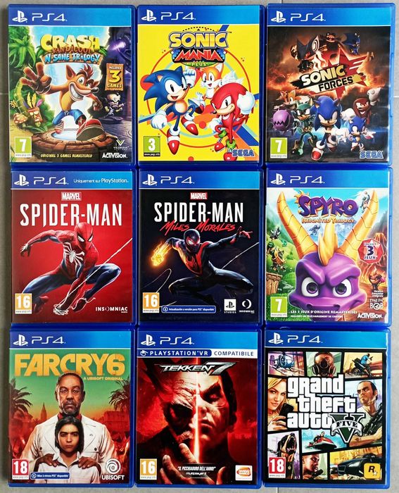 Jogos Playstation 4 (PS4)