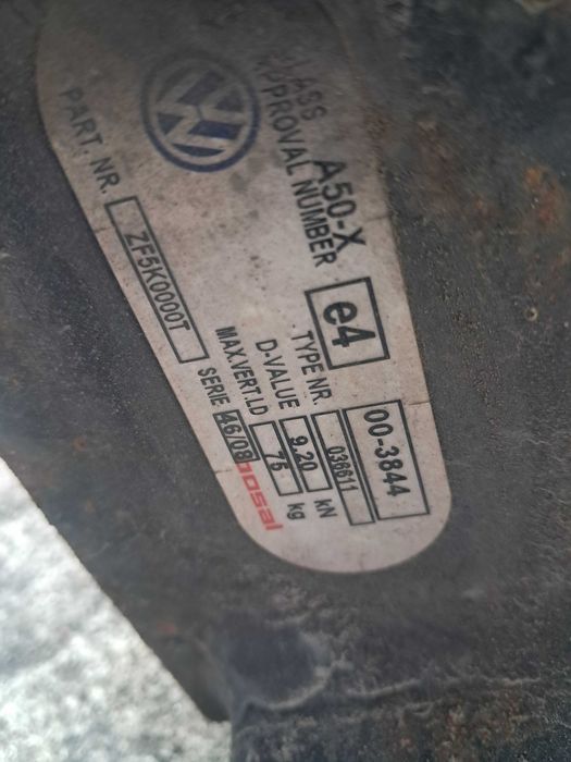Hak Golf 6 Orginalny Vw