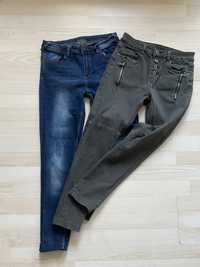 Spodnie jeans xs 2 pary.