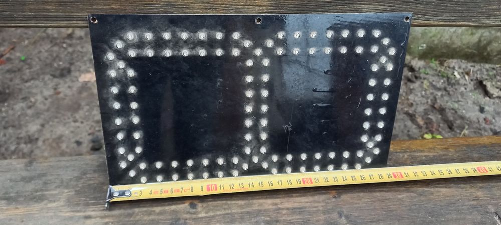 LED, Светодиодное табло, панель, модуль индикации LED семисегментный "