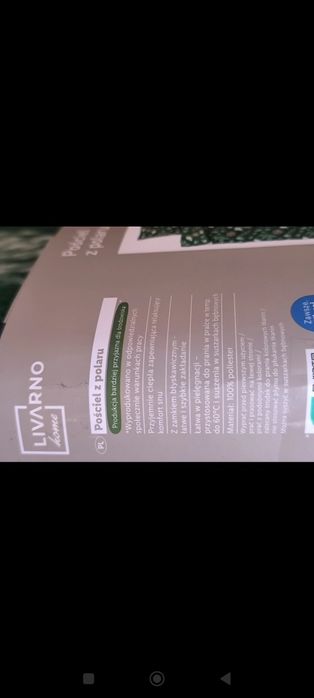 Livarno pościel z polaru świąteczna 200*220