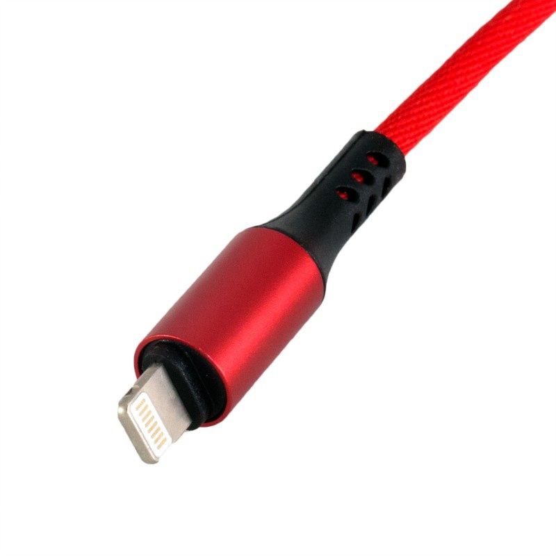 Адаптер USB - Type - C - Lightning - Micro USB (0.12m)