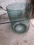 Vaso de vidro novo