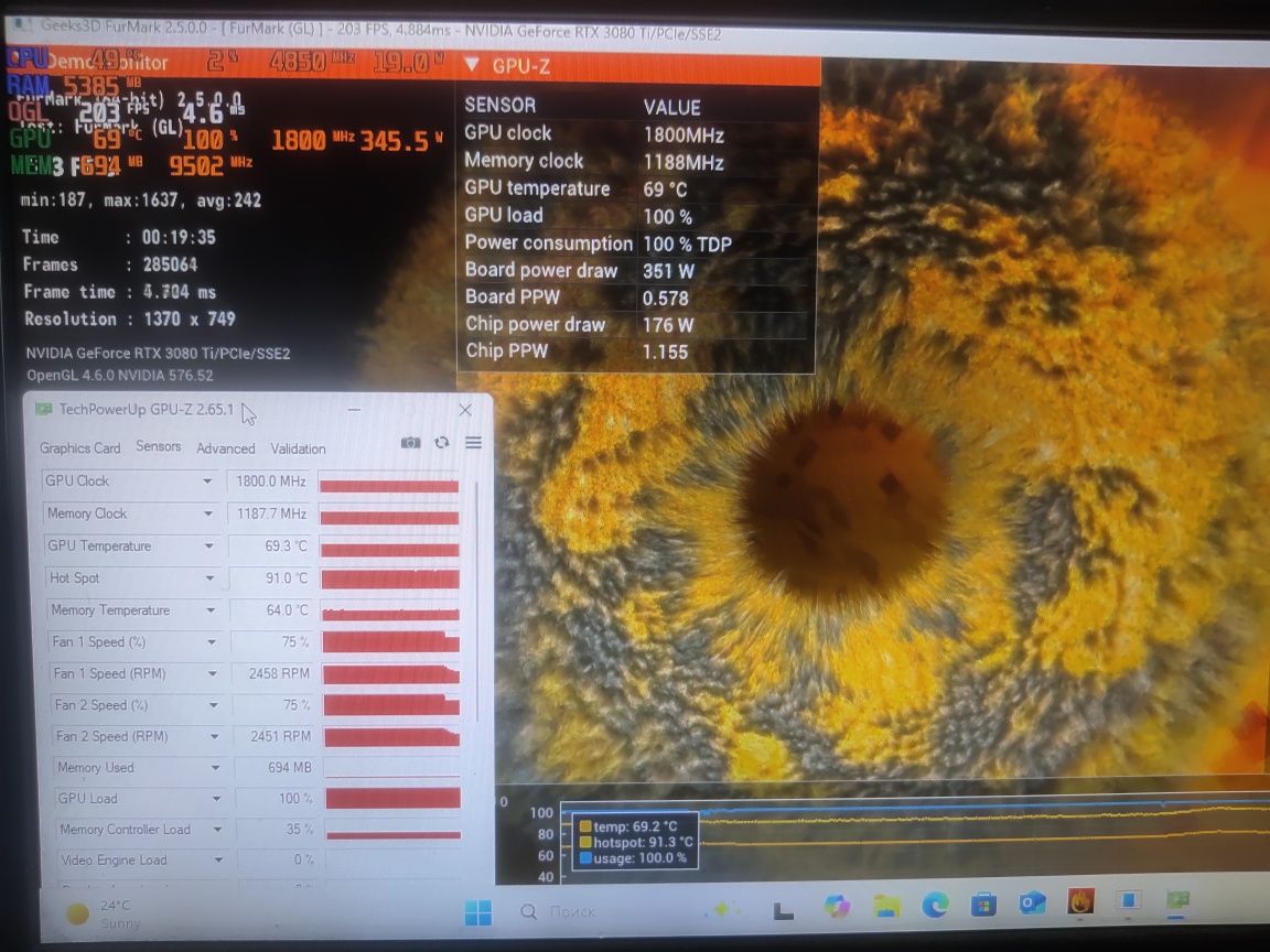 Видеокарта KFA2 RTX 3080 TI 12GB