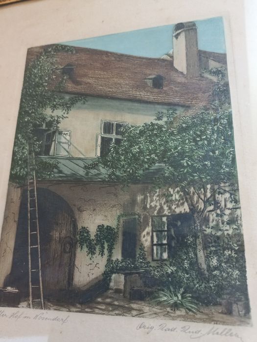 Stary kolorowy obrazek w formie grafiki?