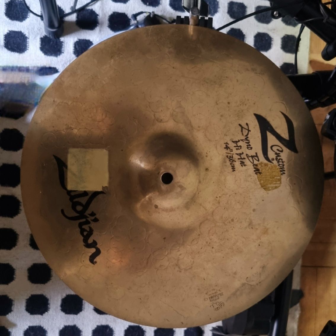 Hi Hat Zildjian série Z Custom Dyno Beat 14"